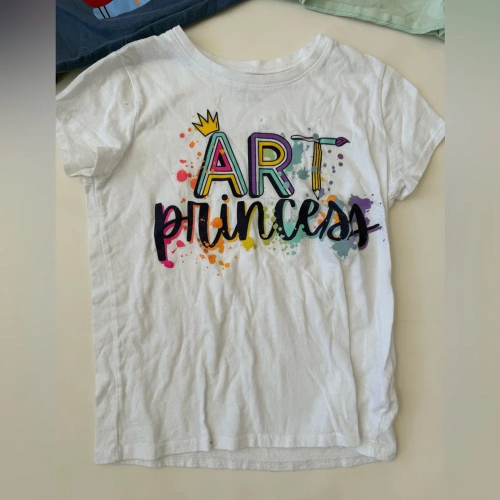 The Children’s Place Girls Graphic T-Shirt Bundle Size 7/8